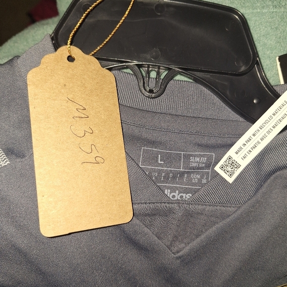 Adidas Official MLS L.A. Football Club Jersey In A Mens Large.Gray and White.NWT - Picture 8 of 9